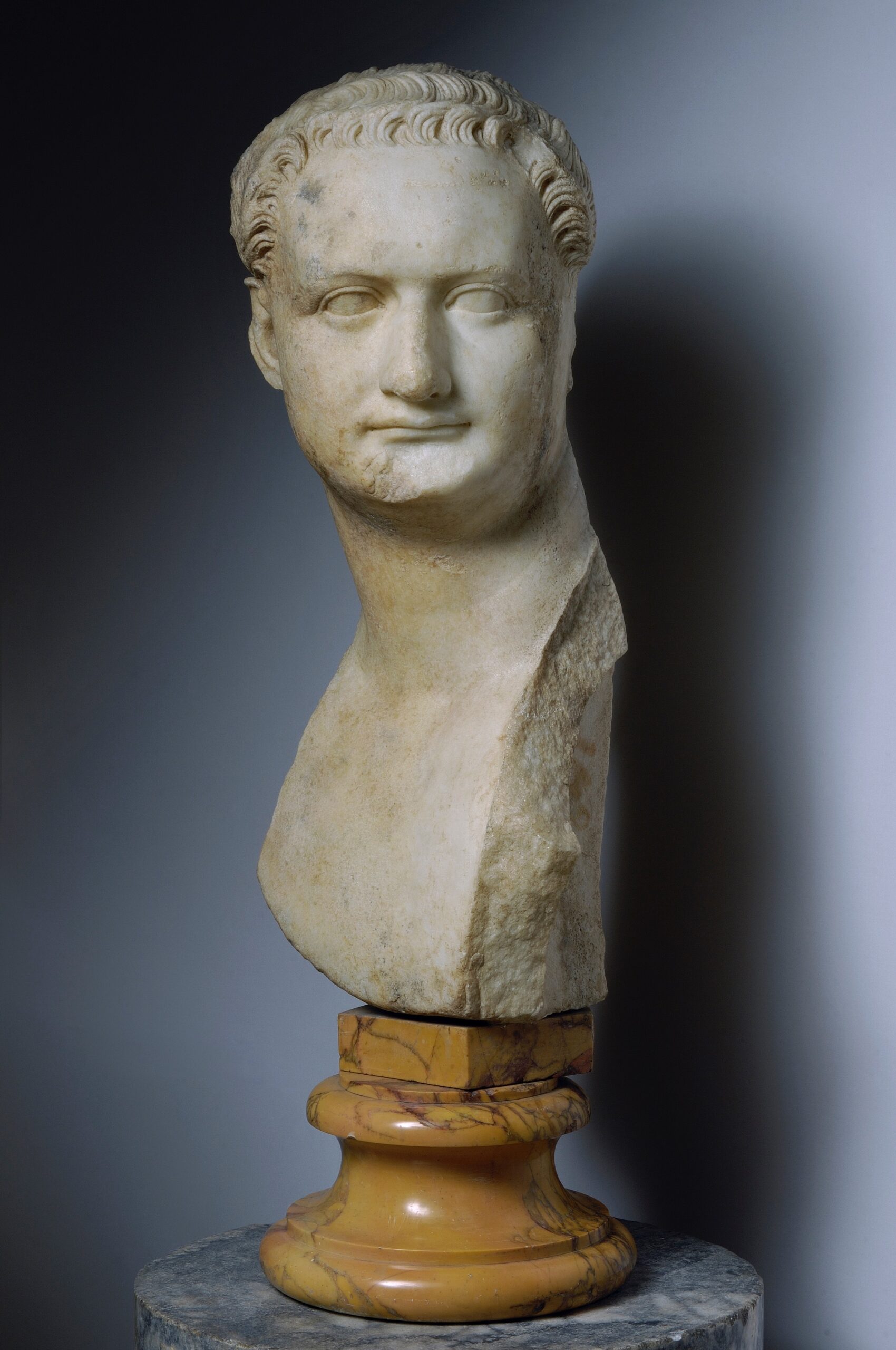 Portrait de Domitien. Marbre. Rome, Musei Capitolini, inv. S 1156. © Roma Capitale, Sovrintendenza Capitolina ai Beni Culturali, Zeno Colantoni