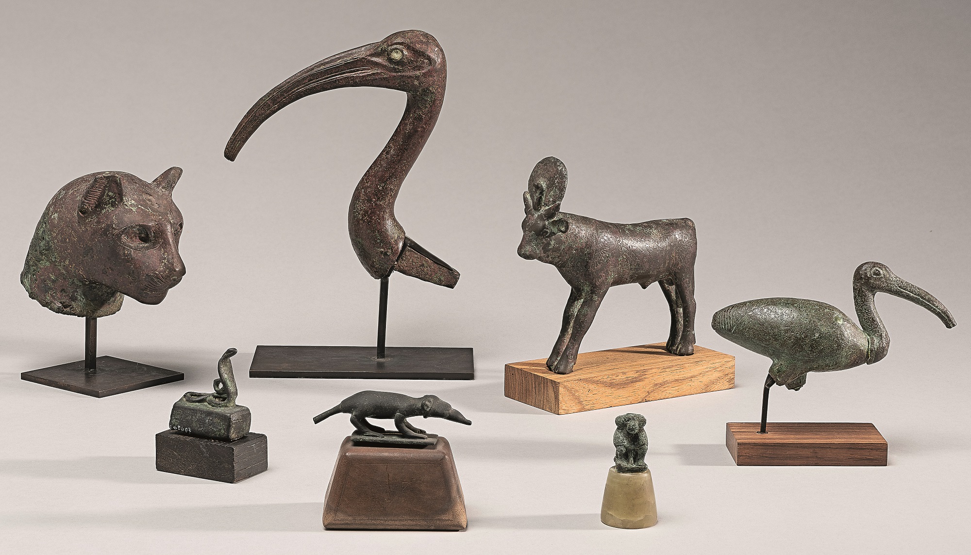 Groupe d’animaux égyptiens. Photo service de presse. © Agence photographique du musée Rodin - Jérome Manoukian