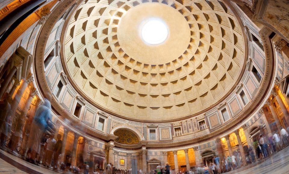 Coupole du Panthéon à Rome. © DR
