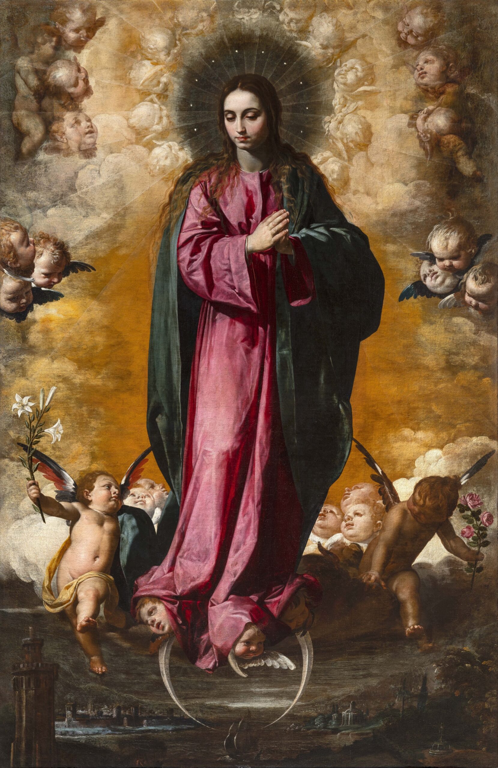 Alonso Cano (1601-1667), L’Immaculée Conception, vers 1628. Huile sur toile, 148,7 x 96 cm. Rob Smeets Gallery, Genève.