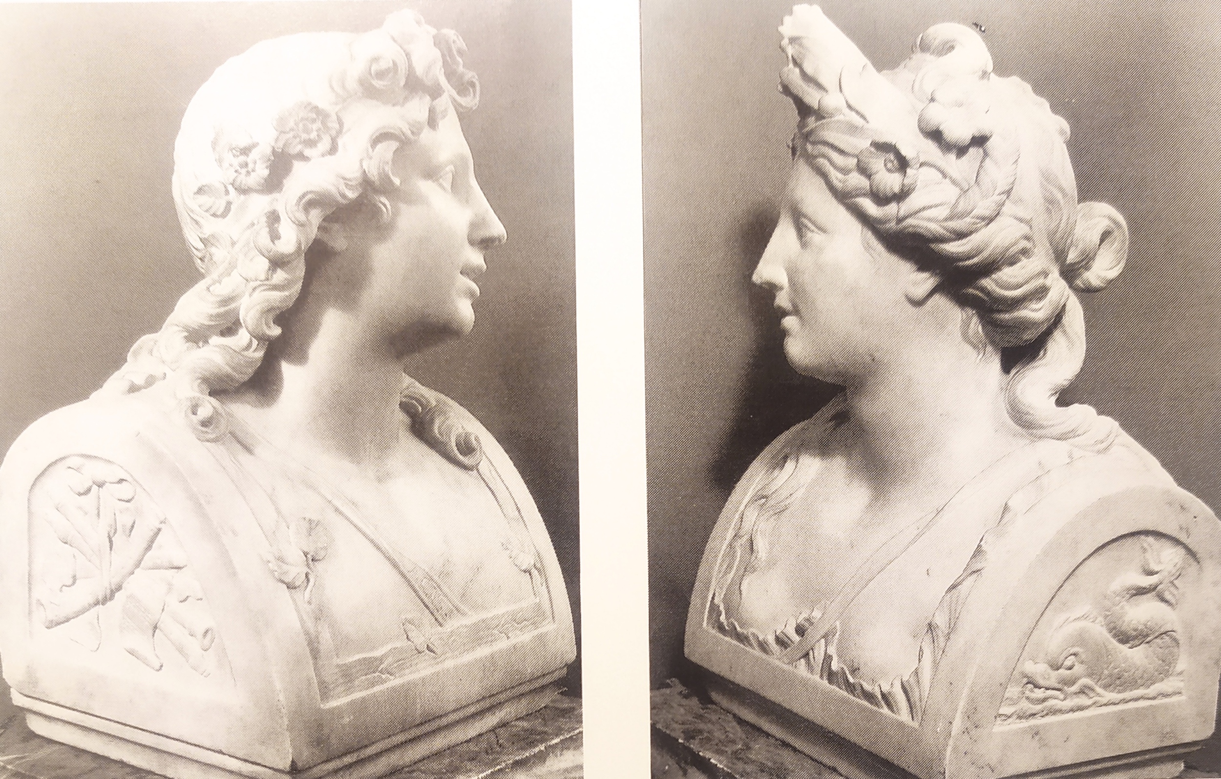 Jean Raon (1630-1707), Acis et Galatée. Marbre. Collection Alain Moatti. © Photo : French sculptors of the 17th and 18th centuries: the reign of Louis XIV