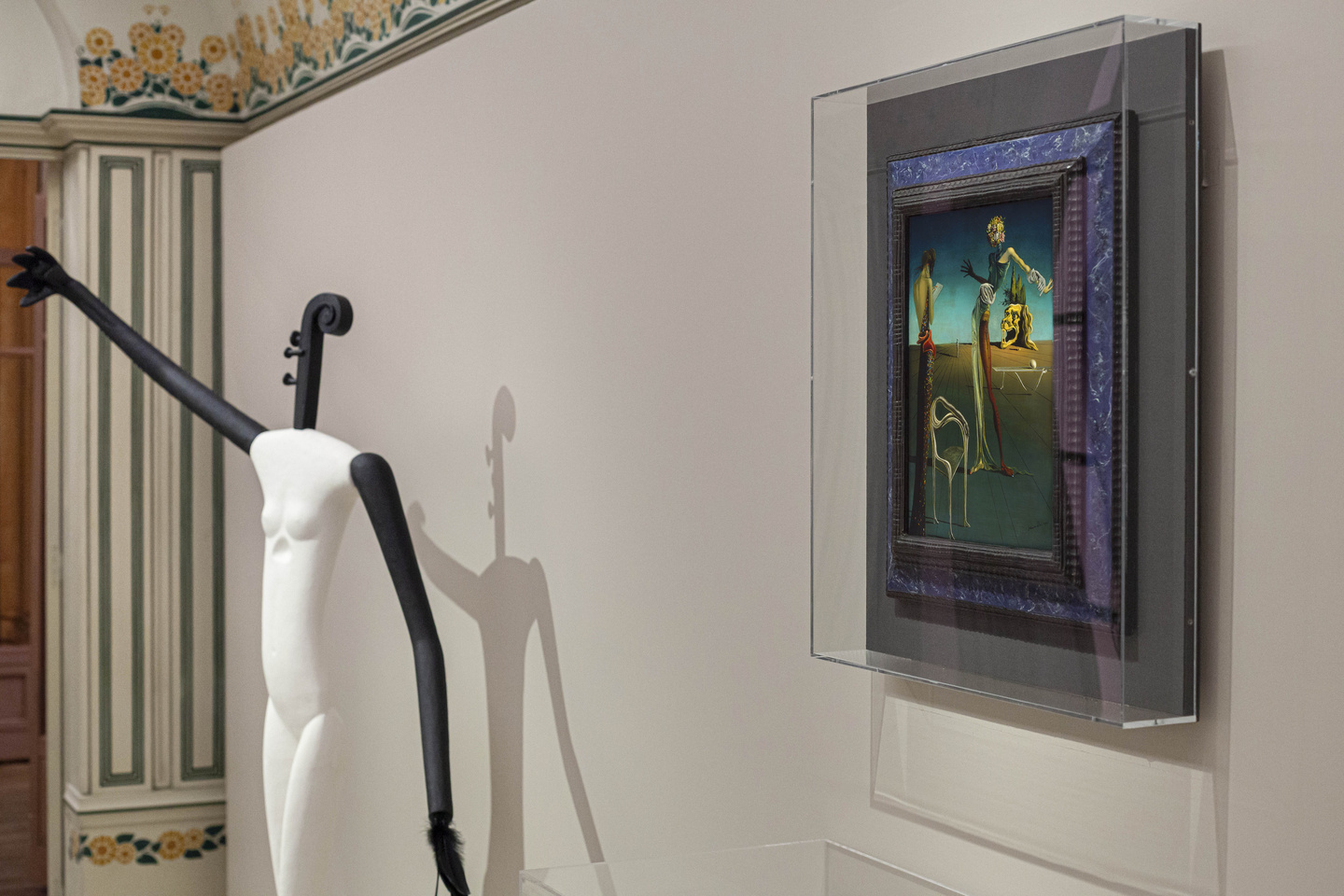 Vue de l’exposition, institut Giacometti, Paris 2022. © Fondation Giacometti