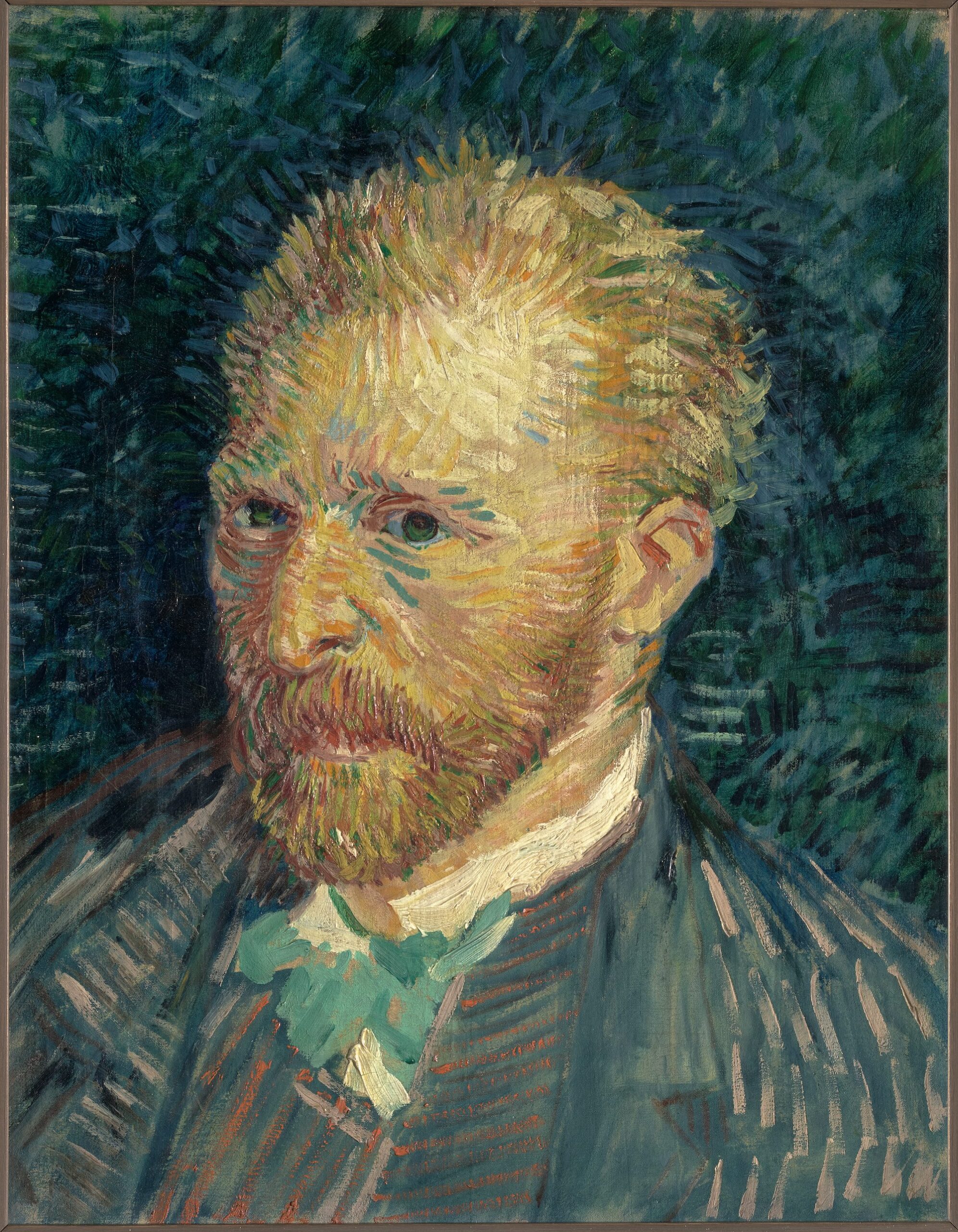 Vincent Van Gogh (1853-1890), Portrait de l’artiste, 1887. Huile sur toile, 44 x 35,5 cm. Paris, musée d’Orsay. Photo service de presse. © Musée d’Orsay, Dist. RMN-Grand Palais / Patrice Schmidt