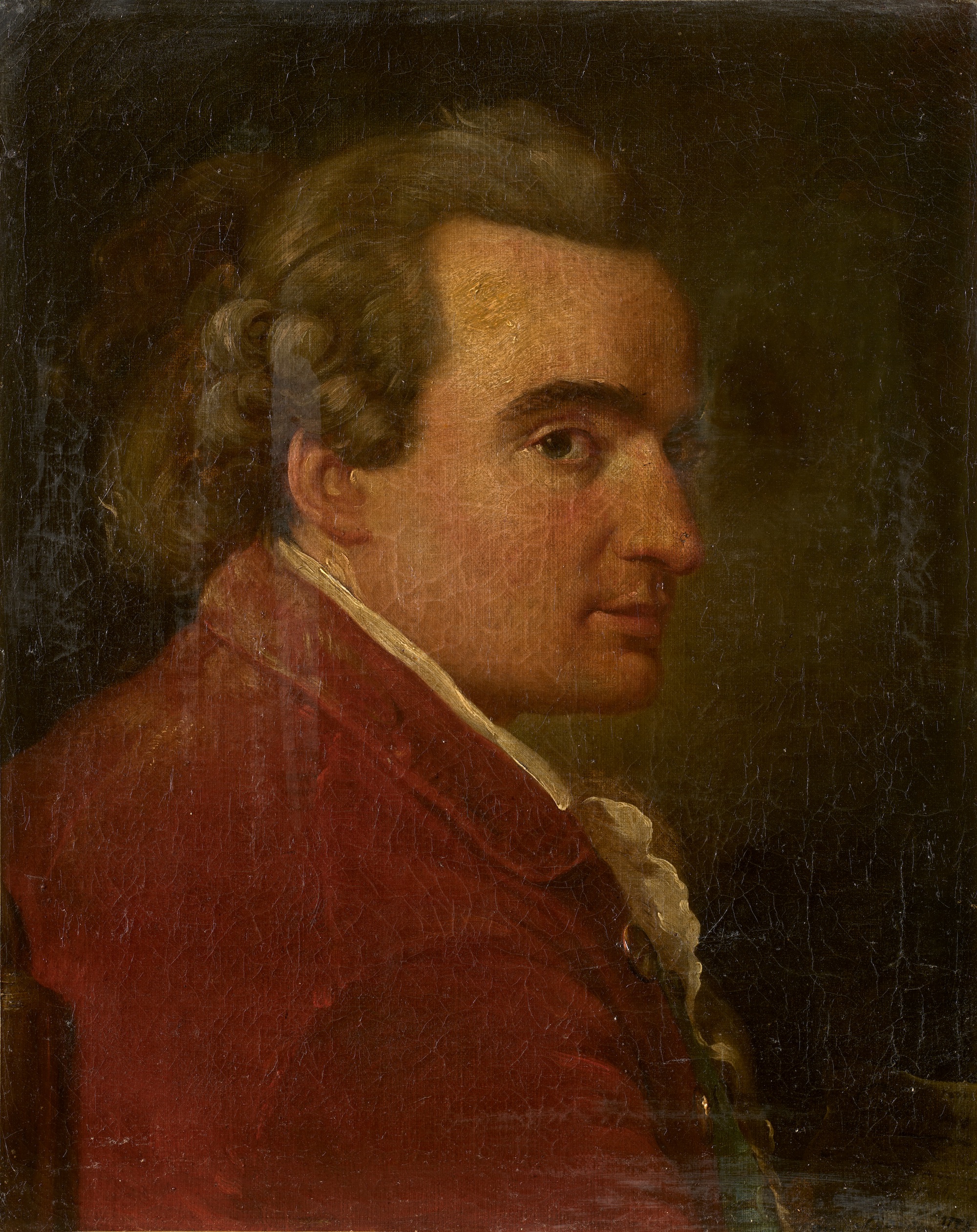 Jean Bardin (1732-1809), Autoportrait, 1773. Huile sur toile, 45,5 x 36,5 cm. Paris, collection particulière. Photo service de presse. © Collection particulière