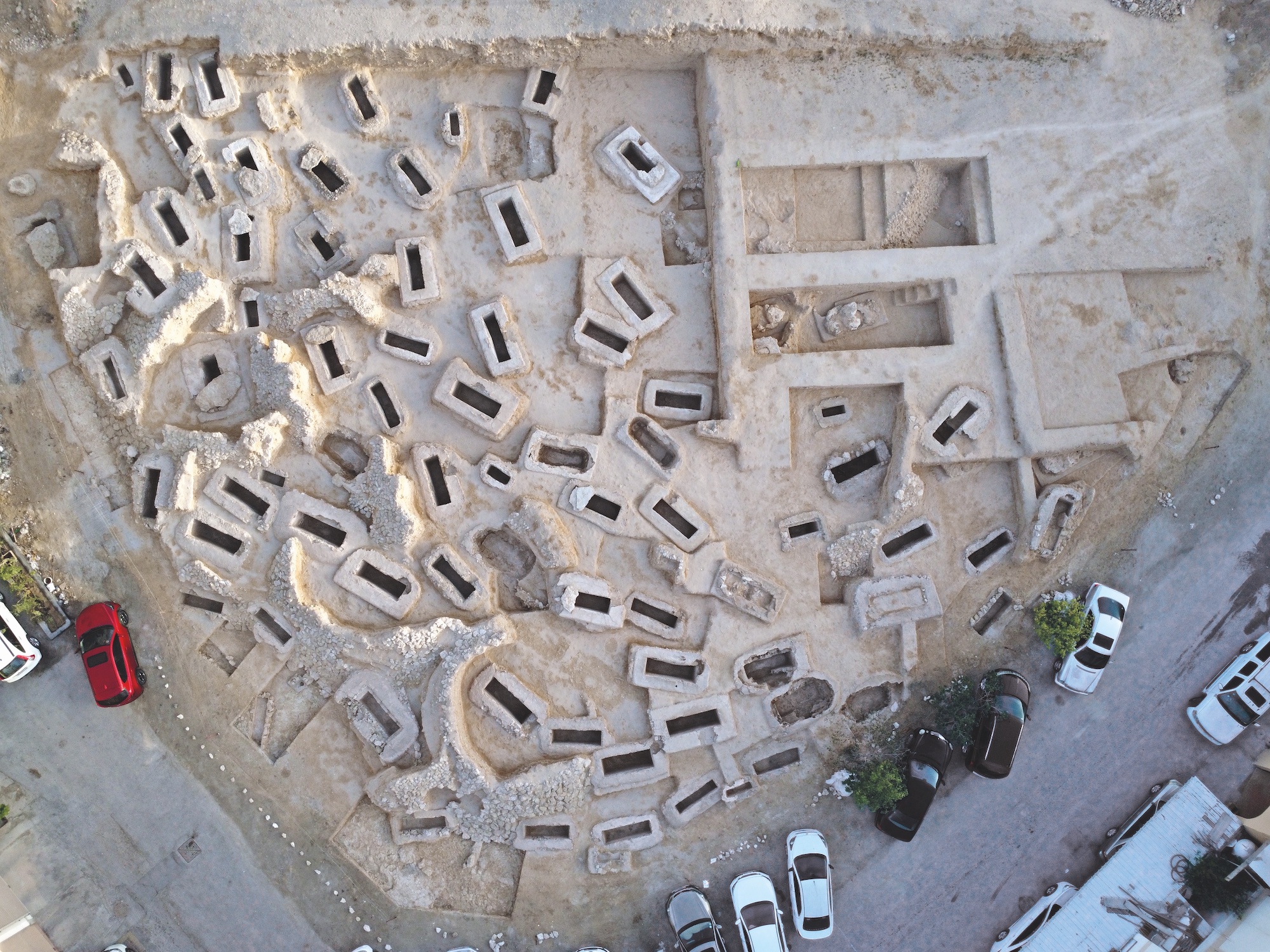 État du site en mars 2023. © Mission archéologique française à Bahreïn, David Duda