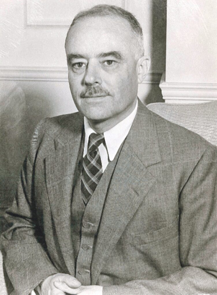 Henri Seyrig à Londres pendant la Seconde Guerre mondiale. Archives familiales