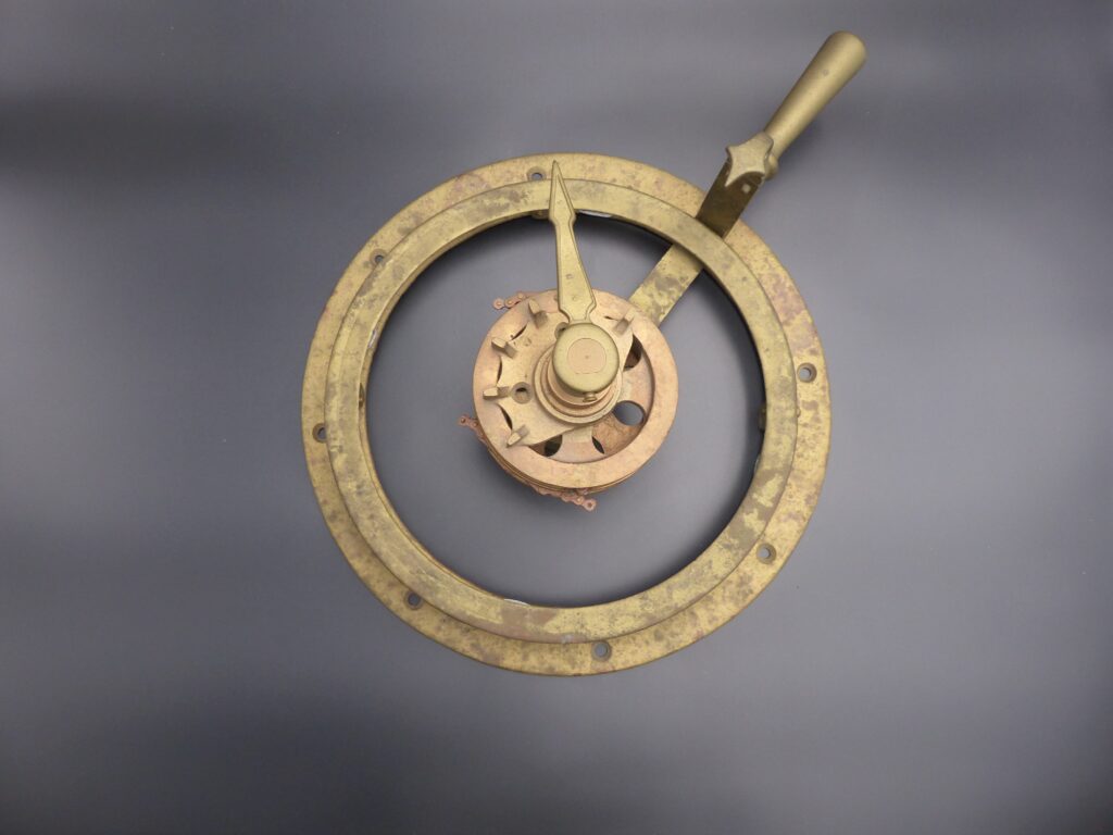 Transmetteur d'ordres de passerelle. © Musée de Dieppe
