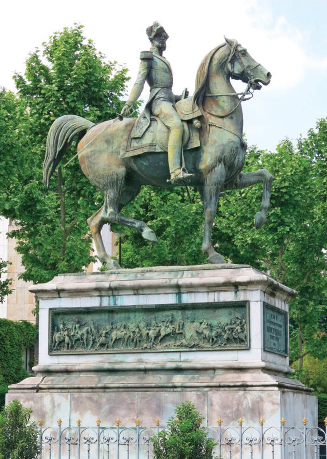 Carlo Marochetti (sculpteur) et Louis-Claude-Ferdinand Soyer (fondeur), Ferdinand- Philippe, duc d’Orléans, 1845. Bronze. Neuilly-sur-Seine, place du duc d’Orléans. © DR