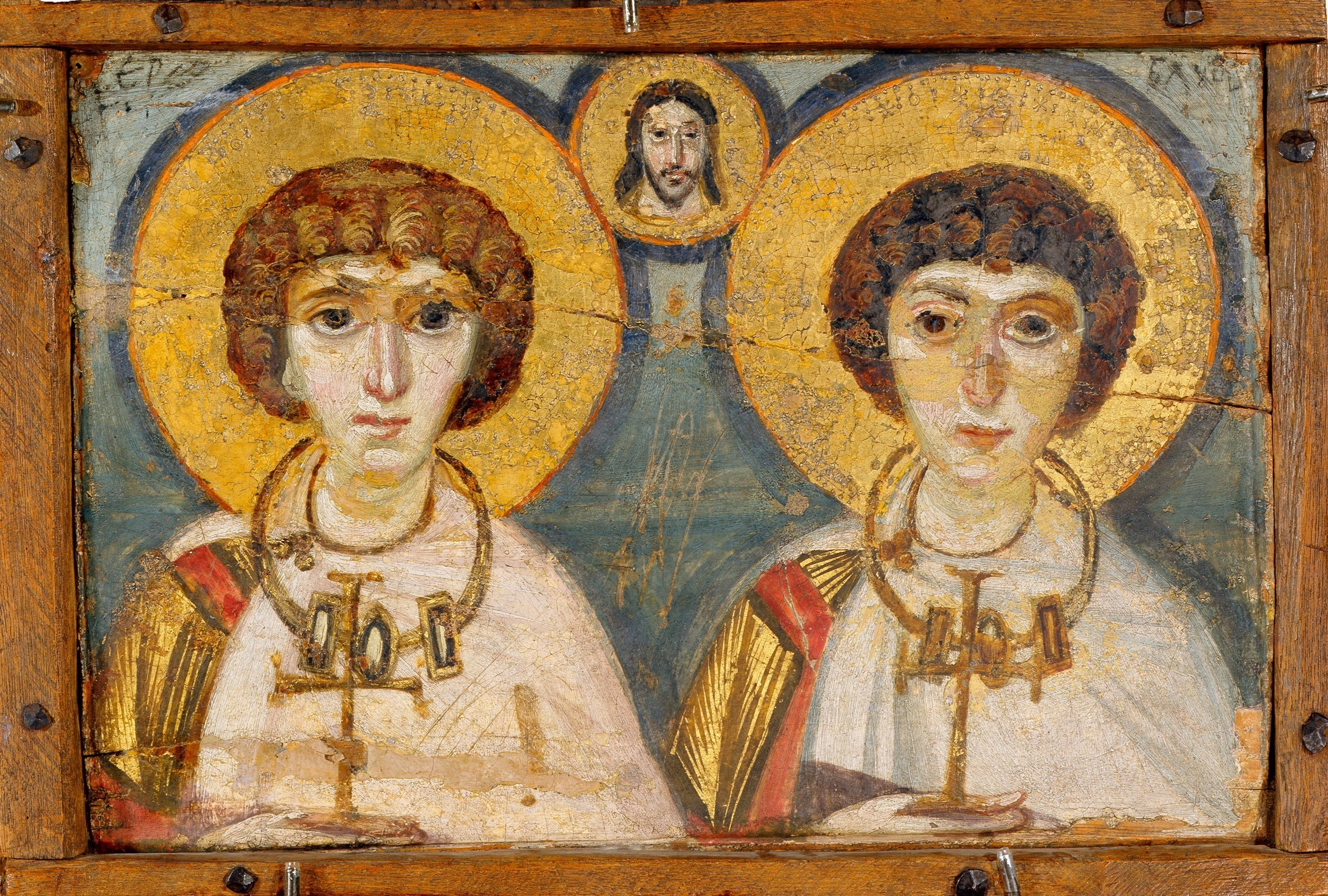 Saint Serge et saint Bacchus, VIe ou VIIe siècle. © Musée Khanenko