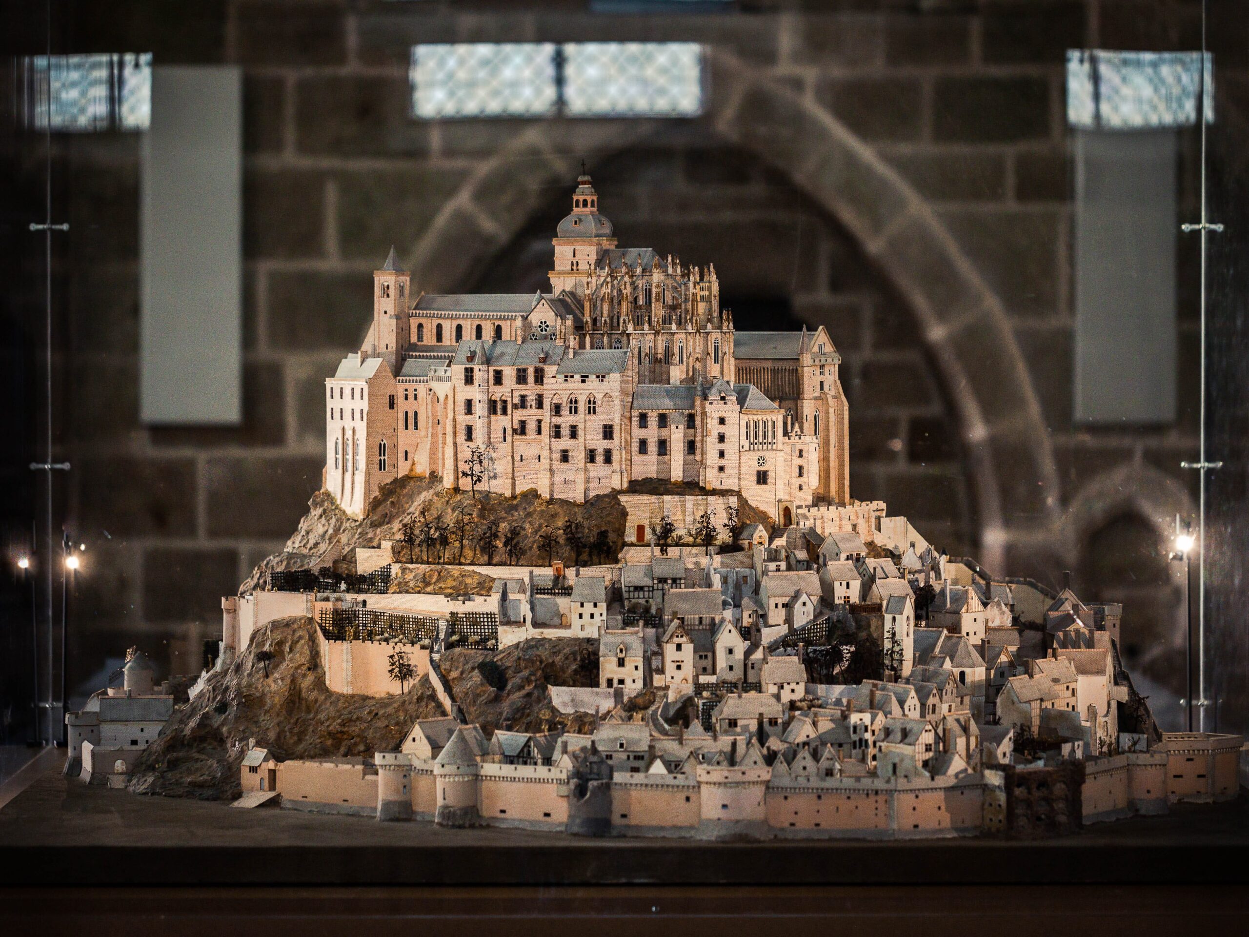 Plan-relief du Mont-Saint-Michel. Photo service de presse. © Daniel Chenot – CMN