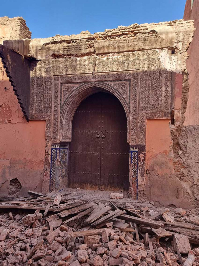 Vue de la médina, Marrakech, le 9 septembre 2023. © Unesco