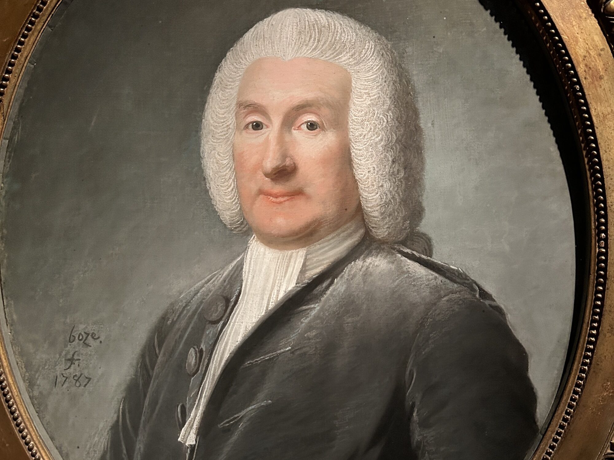 Joseph Boze (1745-1826), Portrait d'Antoine de Sartine (détail), 1787. Pastel. Versailles, musée Lambinet. © OPM