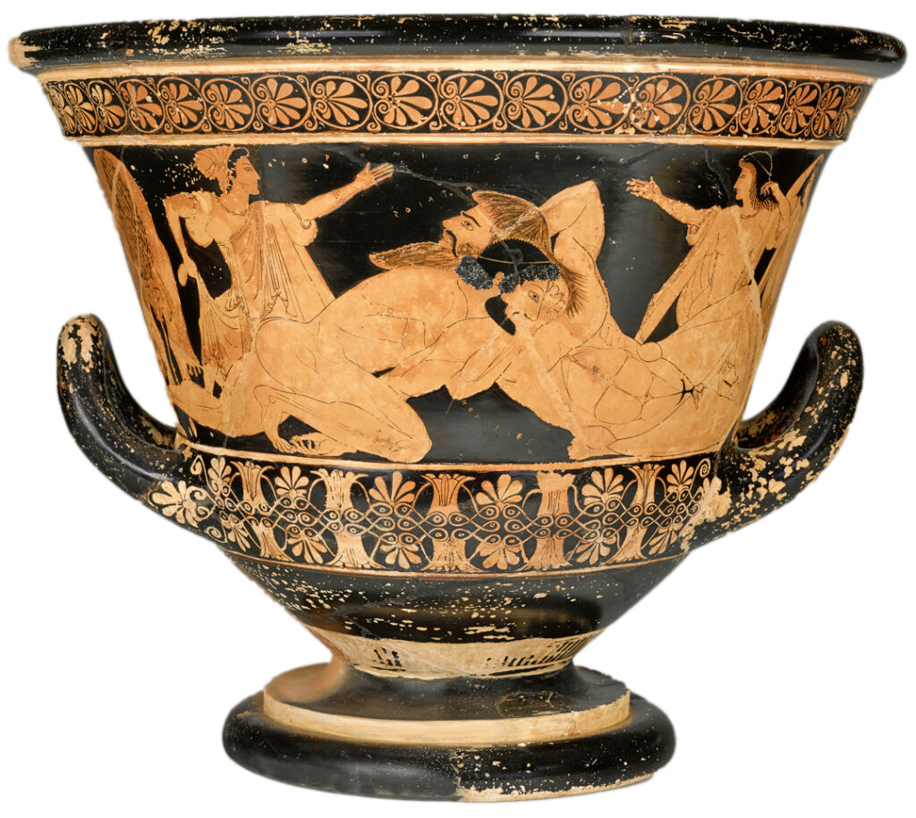 Athènes, vers 515-510 avant notre ère. Paris, DAGER. © RMN-Grand Palais, musée du Louvre, Stéphane Maréchalle, SP