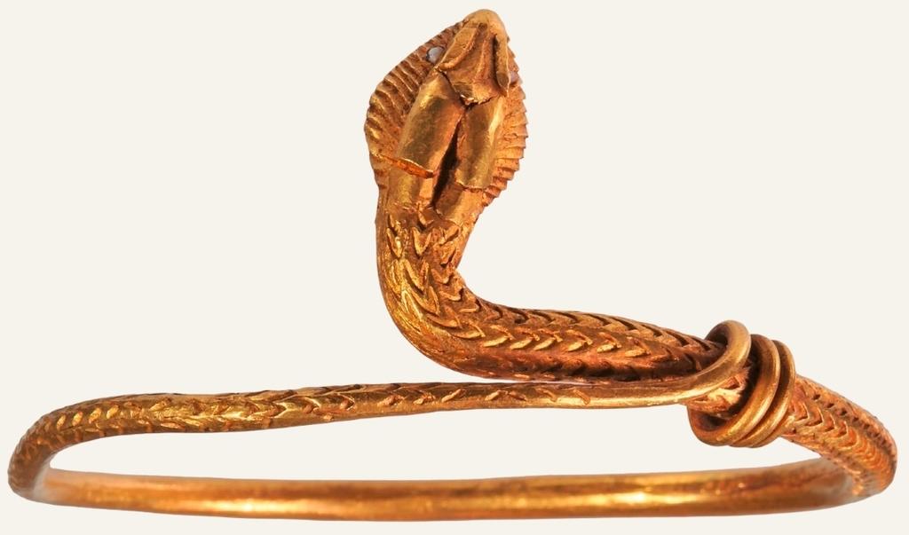 Bracelet en or. Pompéi, Iᵉʳ siècle de notre ère.