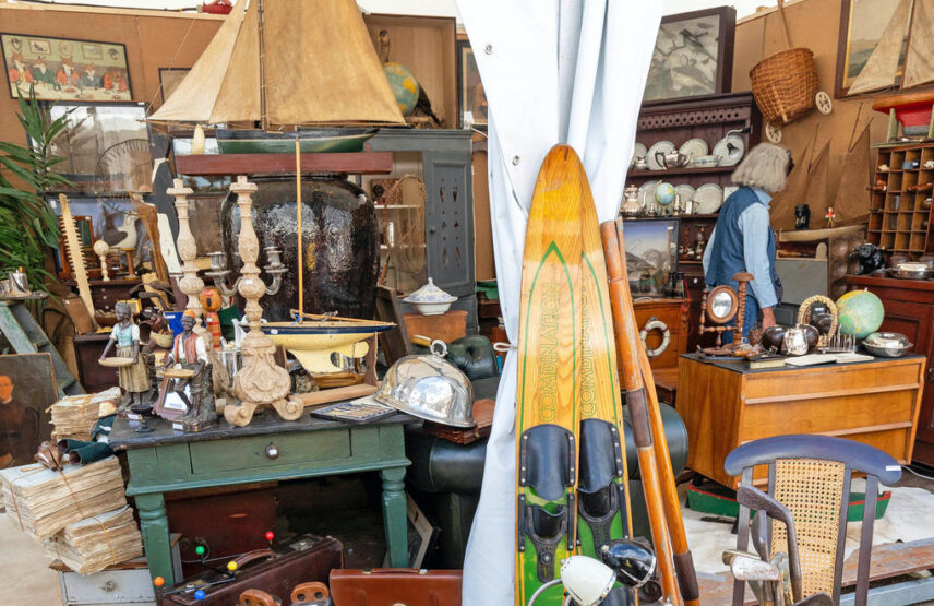 Vue de la Foire de Chatou sur l'île des Impressionnistes.