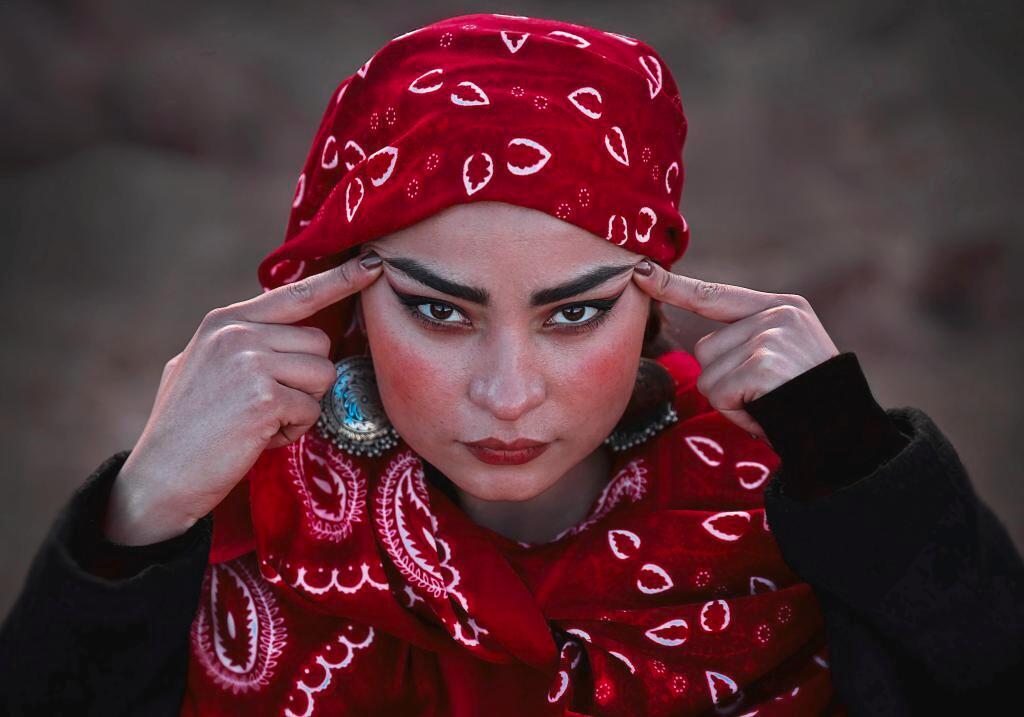 Fatimah Hossaini (née en 1993), Tahmeena, originaire du Badakhshan, montagnes de Zahak, Bayman, Afghanistan, 2018.