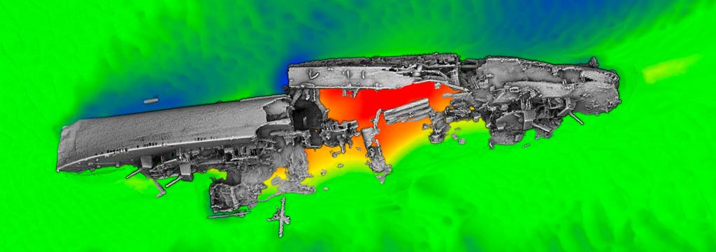Image multifaisceaux du Keith en 2023. 