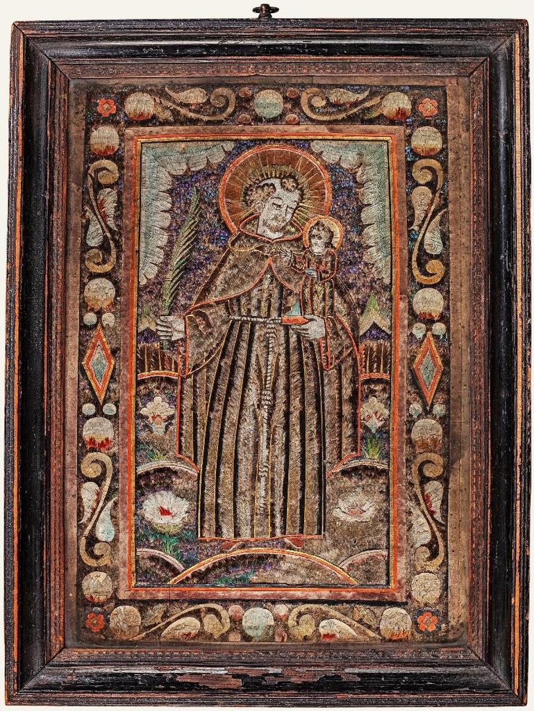 preview__saint-antoine-padoue-tableau-plumes-polychromes-mexique-17e-siecle-papier-dore-cuivre-vente-paris-drouot-giquello-associes-18-juin-2025.jpg