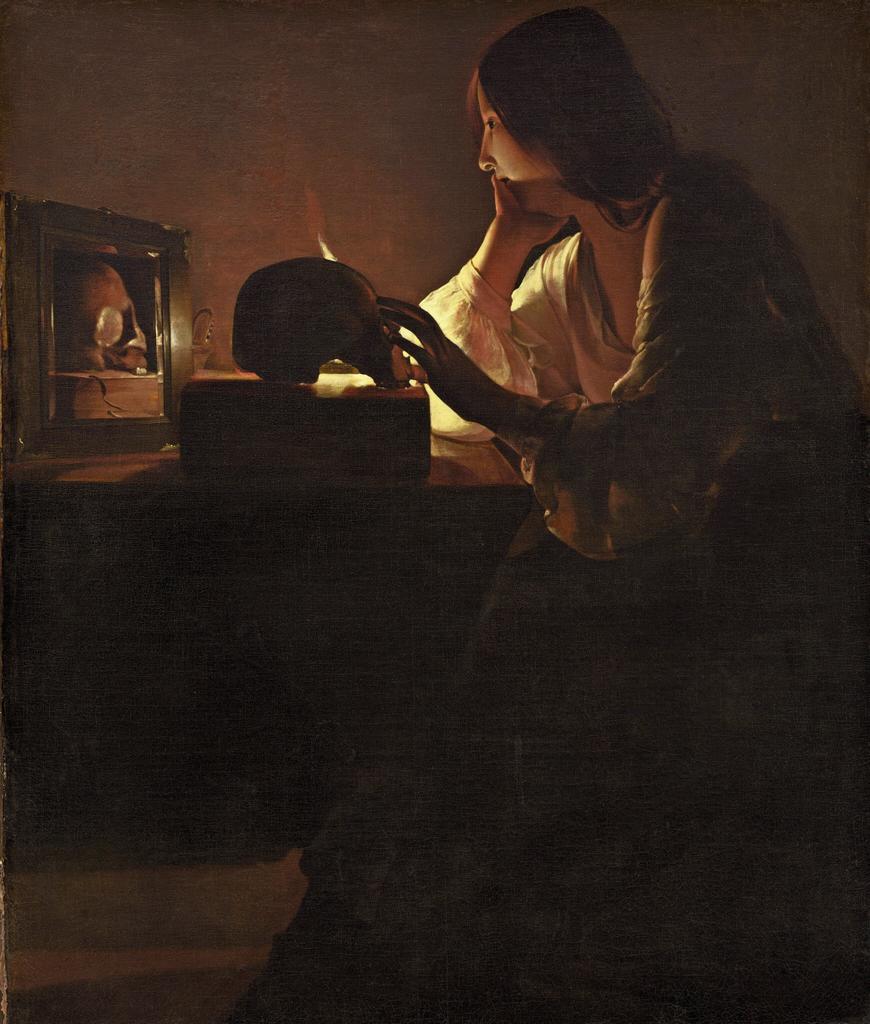 Georges de La Tour (1593-1652), La Madeleine pénitente, vers 1635-1640. Huile sur toile, 113 x 92,7 cm. Washington, National Gallery of Art.