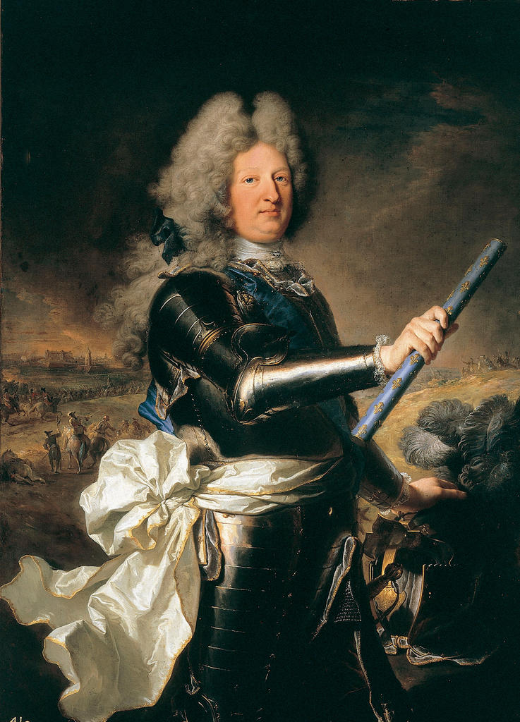Hyacinthe Rigaud (1659-1743), Portrait de Louis de France (1661-1711), dit le Grand Dauphin, 1708. Huile sur toile. Madrid, Patrimonio Nacional, Colecciones Reales, Palacio Real.
