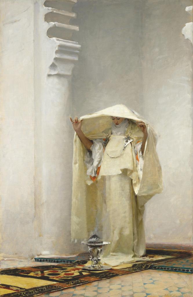 John Singer Sargent, Fumée d’ambre gris, 1880. Huile sur toile, 139,1 x 90,6 cm. Williamstown (Massachusetts), Clark Art Institute.