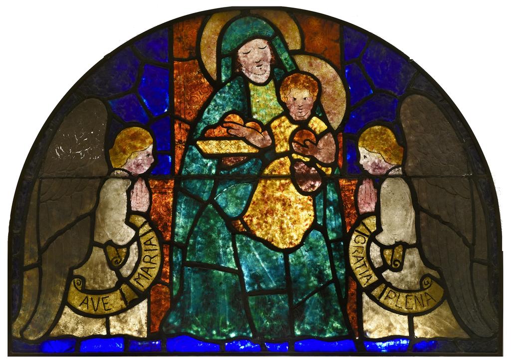 François Décorchemont (1880-1971), Ave Maria, 1934, vitrail. Paris, galerie Tourbillon, Paris.